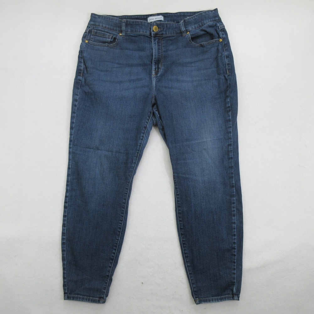 Lane Bryant Women's Jeans Size 20 Flex Magic Waistband Curvy High Rise Skinny Bl